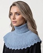 Шарфы, снуды, прочие Paola Belleza 603 PB Манишка женская (42-52) - джинсовый