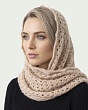Шарфы, снуды, прочие Paola Belleza 600 PB Косынка женская (120 х 60) - пудра