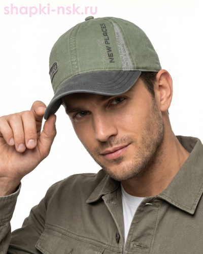 126198 BM Бейсболка мужская (57-59) - Шапки-НСК. Головные уборы оптом и в розницу.