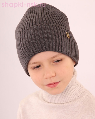 08-16-M (о) Бини для мальчика (52-54) - Шапки-НСК. Головные уборы оптом и в розницу.