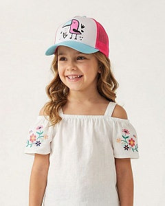 4164-МС Бейсболка для девочки (50-52)