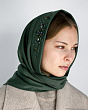 Шарфы, снуды, прочие Verenitsa (Svetlitsa) 80/56 S Косынка женская (54-58) - т.оливковый