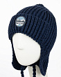 Головные уборы Marhatter 13276/2 MBU Ушанка для мальчика флис (50-52) - синий
