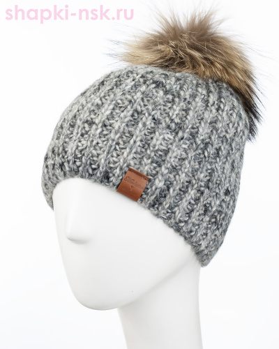 14229/2-F MWH Колпак женский флис (56-58) - Шапки-НСК. Головные уборы оптом и в розницу.