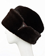 Головные уборы Avenue Пэм Шапка женская экомех норка (56-58) - 2 коричневый
