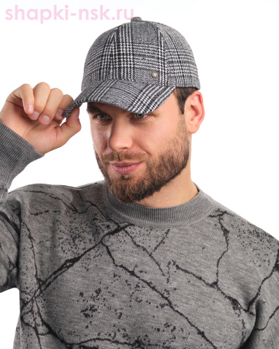 166 Pu Бейсболка мужская (57-58) - Шапки-НСК. Головные уборы оптом и в розницу.