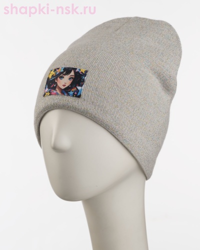 14605/2 MGH Колпак для девочки флис (54-56) - Шапки-НСК. Головные уборы оптом и в розницу.