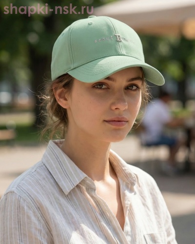 B55 Бейсболка женская (56-58) - Шапки-НСК. Головные уборы оптом и в розницу.