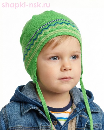 7361 MIU Шапка для мальчика (44-46) - Шапки-НСК. Головные уборы оптом и в розницу.