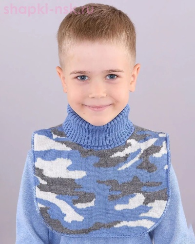 102-11-F Манишка (универсальный (1-9 лет)) - Шапки-НСК. Головные уборы оптом и в розницу.