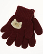 Перчатки, варежки, митенки Теплыши 627-TG шерсть ( р-р 13/3-4 года) Перчатки - бордовый