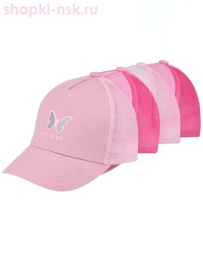 787-BS Бейсболка для девочки (46-48) - Шапки-НСК. Головные уборы оптом и в розницу.