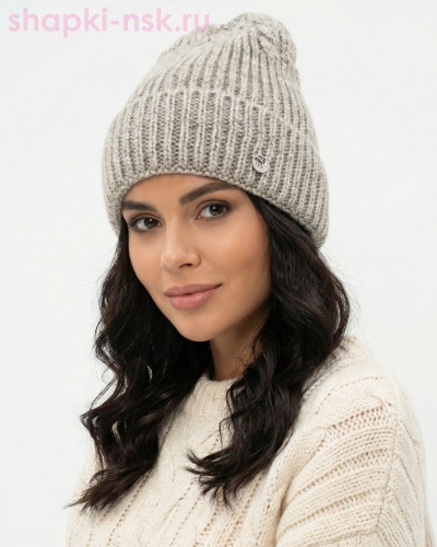 12849/2 MWH Бини женская флис (56-58) - Шапки-НСК. Головные уборы оптом и в розницу.