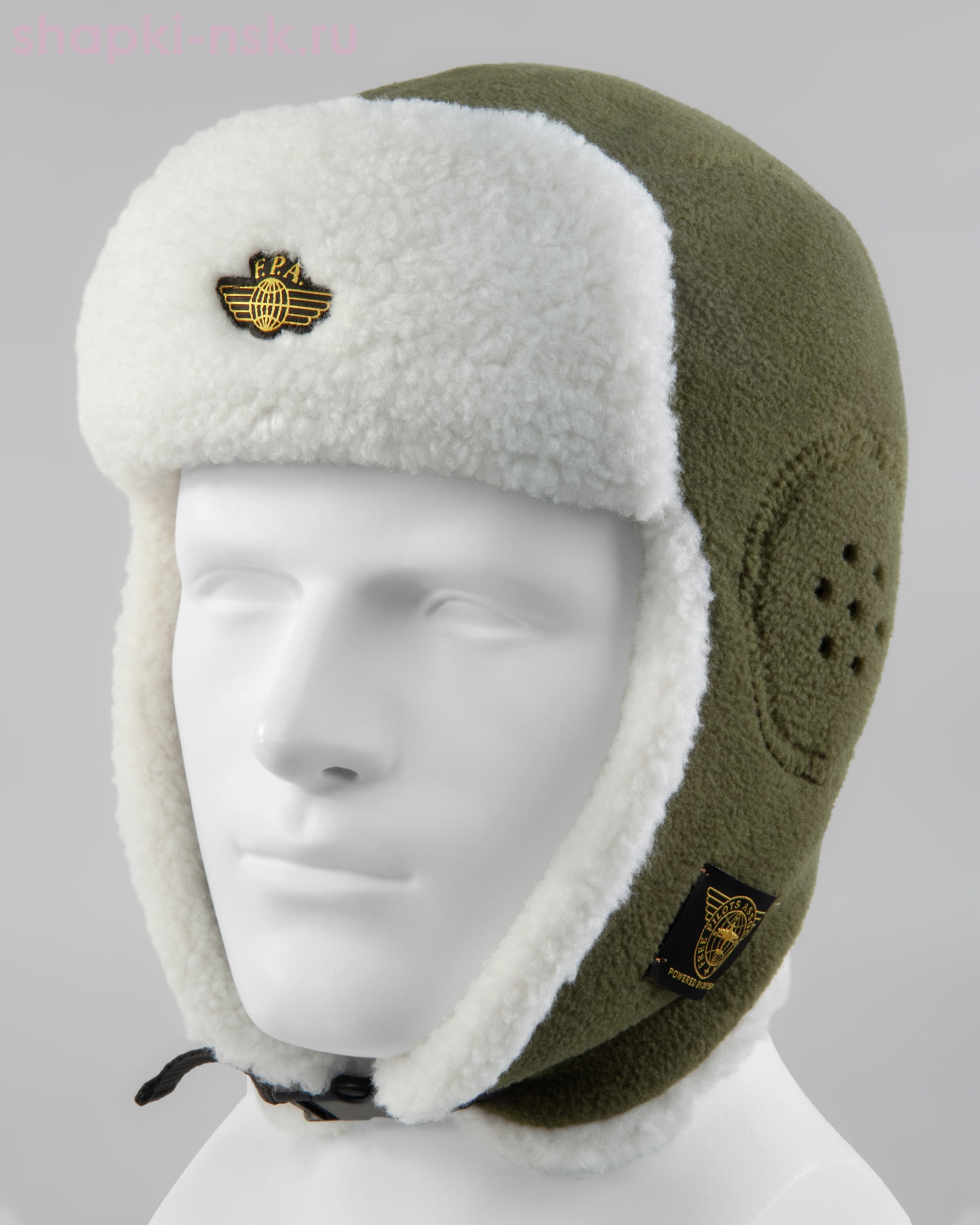 ANGARA Ушанка мужская (55-57)