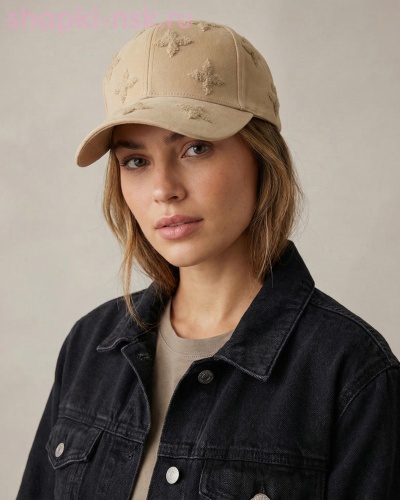 B76 клевер Бейсболка женская (56-58) - Шапки-НСК. Головные уборы оптом и в розницу.