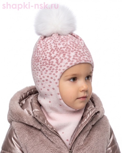 12600/5-F MGT Шлем для девочки (48-52) - Шапки-НСК. Головные уборы оптом и в розницу.