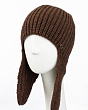 Головные уборы Marhatter 13304/2 MWU Ушанка женская флис (56-58) - коричневый