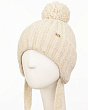 Головные уборы Поляярик 04-96-E Шапка для девочки флис (50-52) - св.бежевый