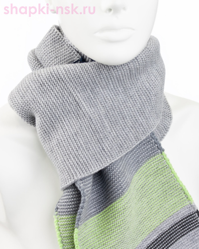 11233 MBS Шарф для мальчика (160 x 17) - Шапки-НСК. Головные уборы оптом и в розницу.