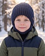Головные уборы Поляярик 107-39-F Шлем для мальчика флис (50-54) - 6