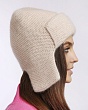 Головные уборы Dispacci 230160 REC Ушанка женская - св.бежевый