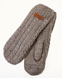 Перчатки, варежки, митенки Noryalli 59901 флис Варежки - т.серый-бежевый