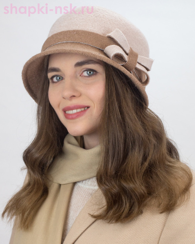 552-Д Шляпа женская (56-58) - Шапки-НСК. Головные уборы оптом и в розницу.