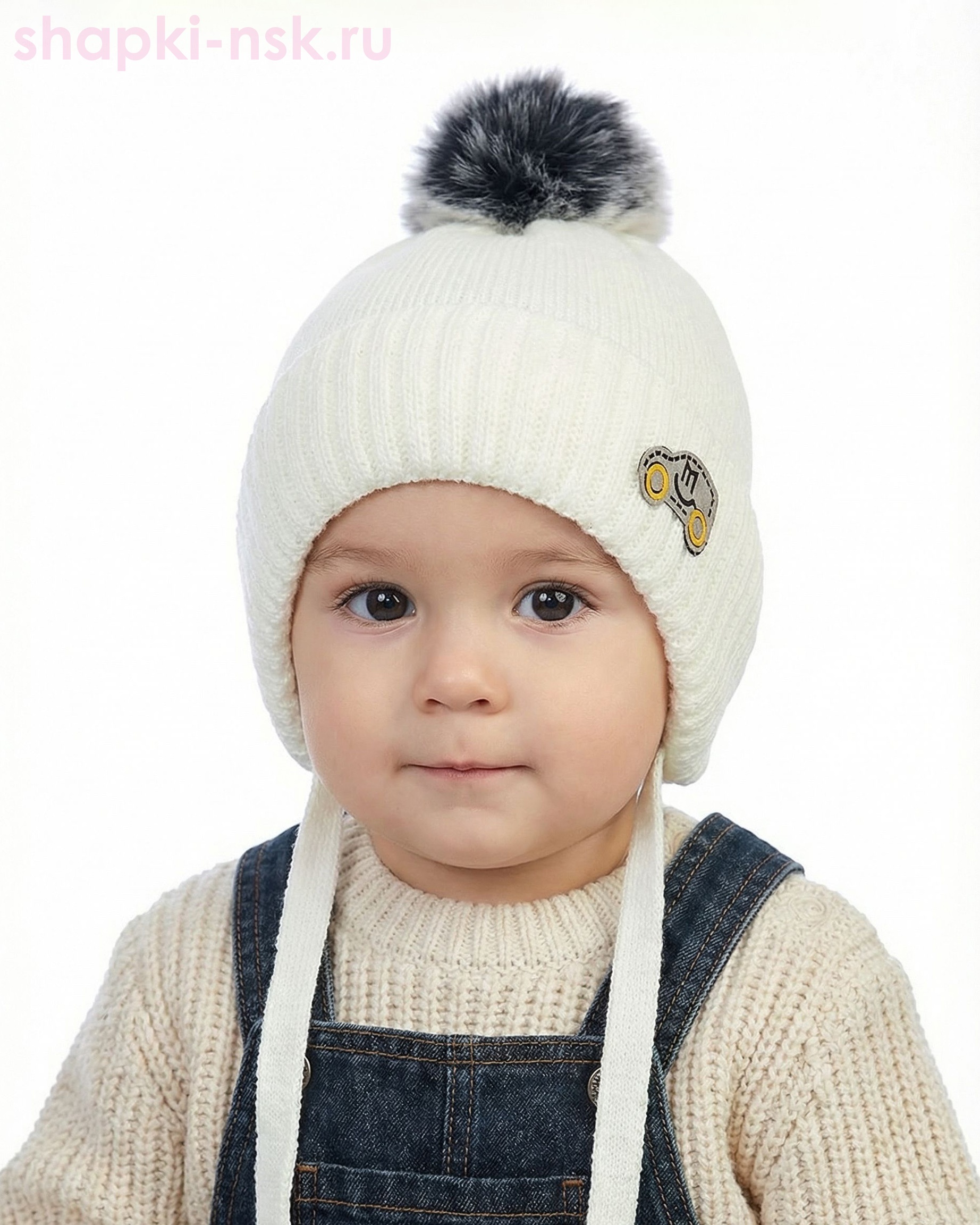 03-10-D Шапка для мальчика (44-46)