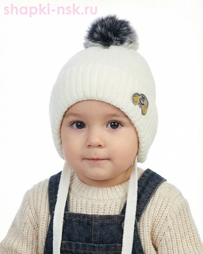 03-10-D Шапка для мальчика (44-46) - Шапки-НСК. Головные уборы оптом и в розницу.