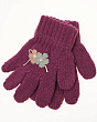 Перчатки, варежки, митенки Теплыши 610-TG (р-р 12,5/2-3 года) Перчатки - лиловый