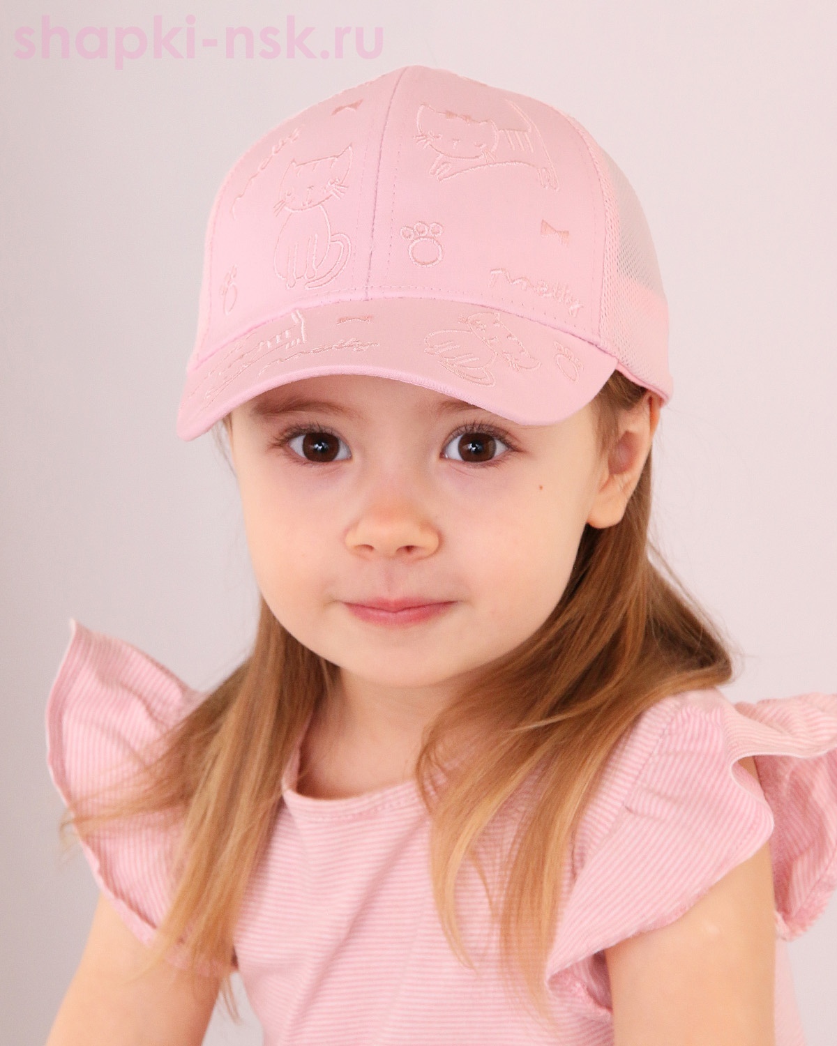 754-BS Бейсболка для девочки (46-48)