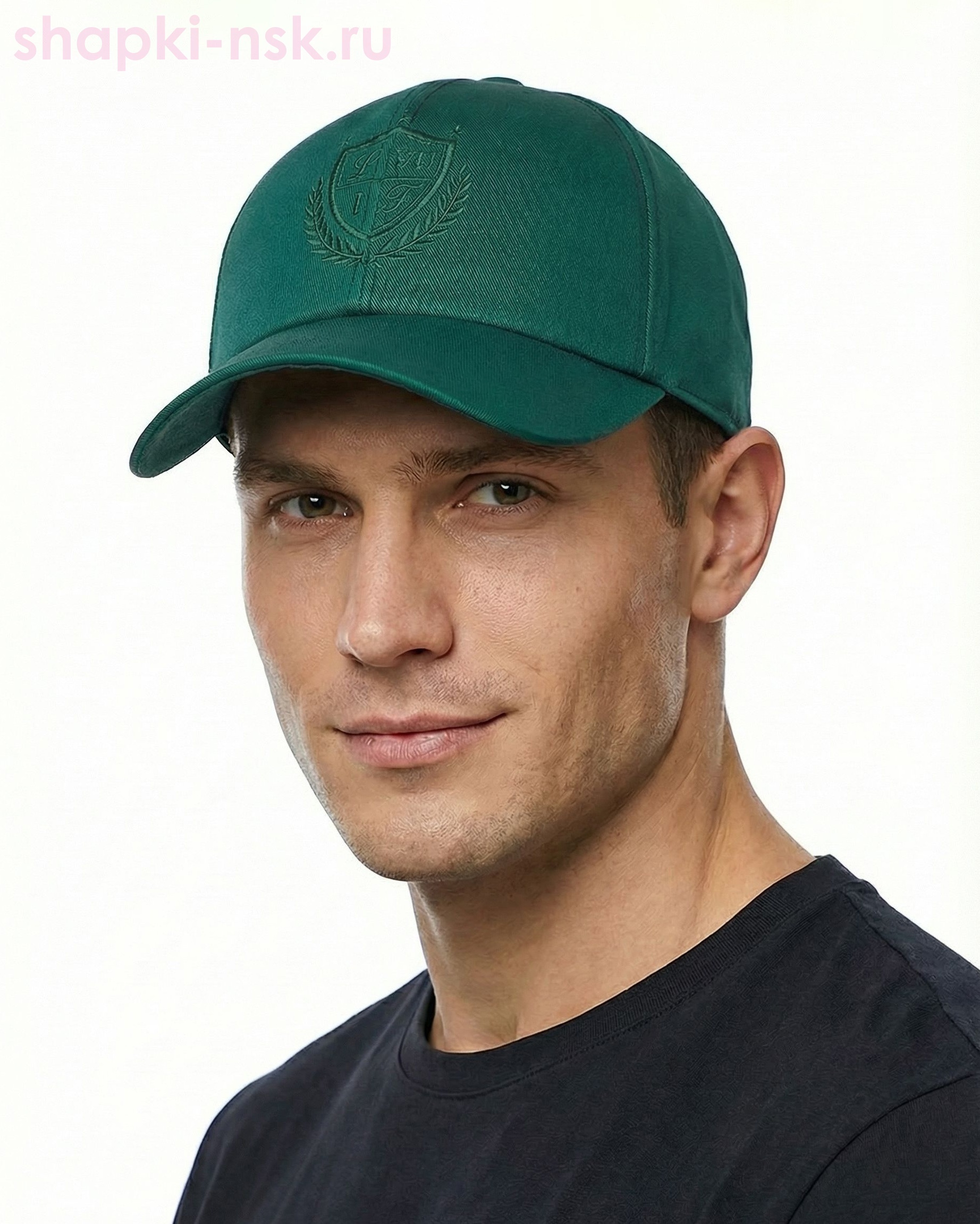 077-62 V Герб Бейсболка мужская хлопок (56-62)