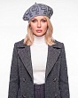 Головные уборы Di Lana Вега 532 Берет (56-58) - ангора-графит