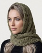 Шарфы, снуды, прочие Paola Belleza 599 PB Косынка женская (140 х 60) - св.хаки