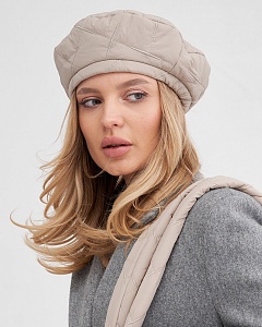 Эмили плащевка стеганая хит Берет женский (56-57)