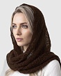 Шарфы, снуды, прочие Paola Belleza 597 PB Косынка (140 х 60) - шоколадный 