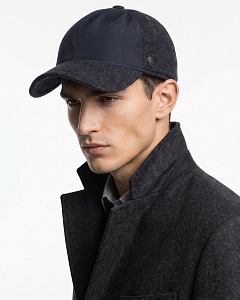 072-3-34 LF Бейсболка мужская флис (56-62)