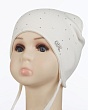 Головные уборы Поляярик 03-44-ST Шапка для девочки (46-48) - белый