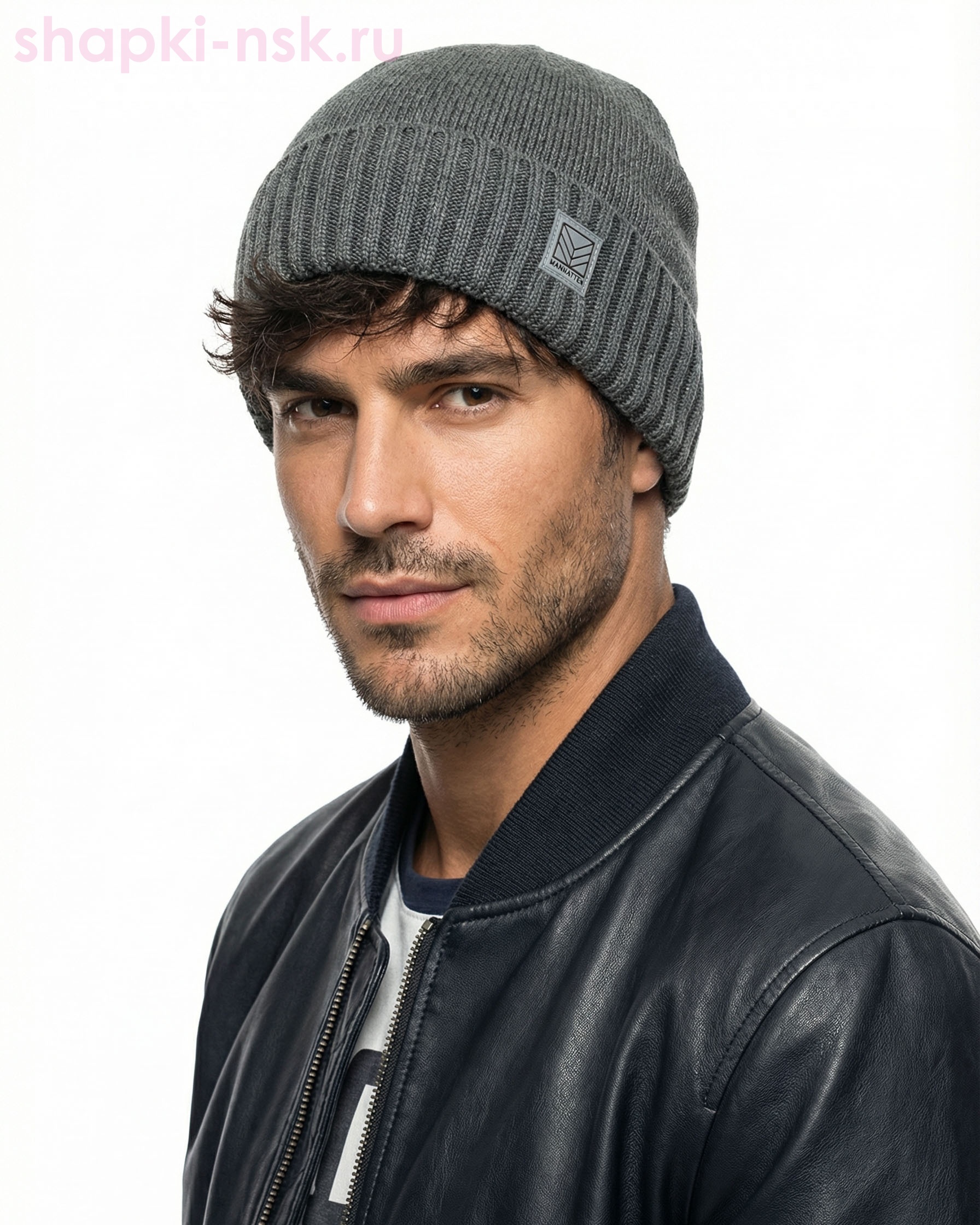 12896 MMH Шапка мужская (57-59)