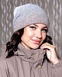 Головные уборы Fomas S 1165 Колпак флис (56-58) - серый-коричневый