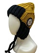 Головные уборы Marhatter 7987 Ушанка для мальчика флис (50-54) - горчица