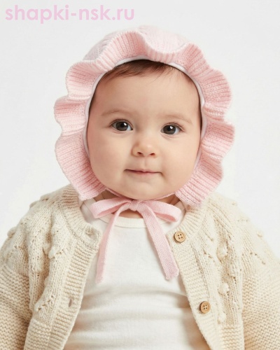 01-65-D Шапка для девочки (40-42) - Шапки-НСК. Головные уборы оптом и в розницу.