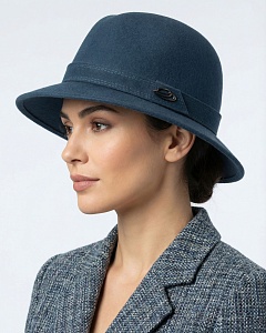 Федора с промином шерсть Шляпа женская (56-58)