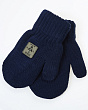 Перчатки, варежки, митенки Теплыши 908-TM шерсть (р-р 13/3-4 года) Варежки - т.синий