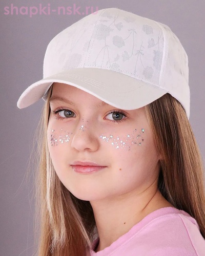 713-BS Бейсболка для девочки (54-56) - Шапки-НСК. Головные уборы оптом и в розницу.