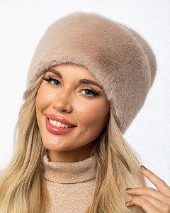 Дорис Шапка женская экомех норка (56-58)