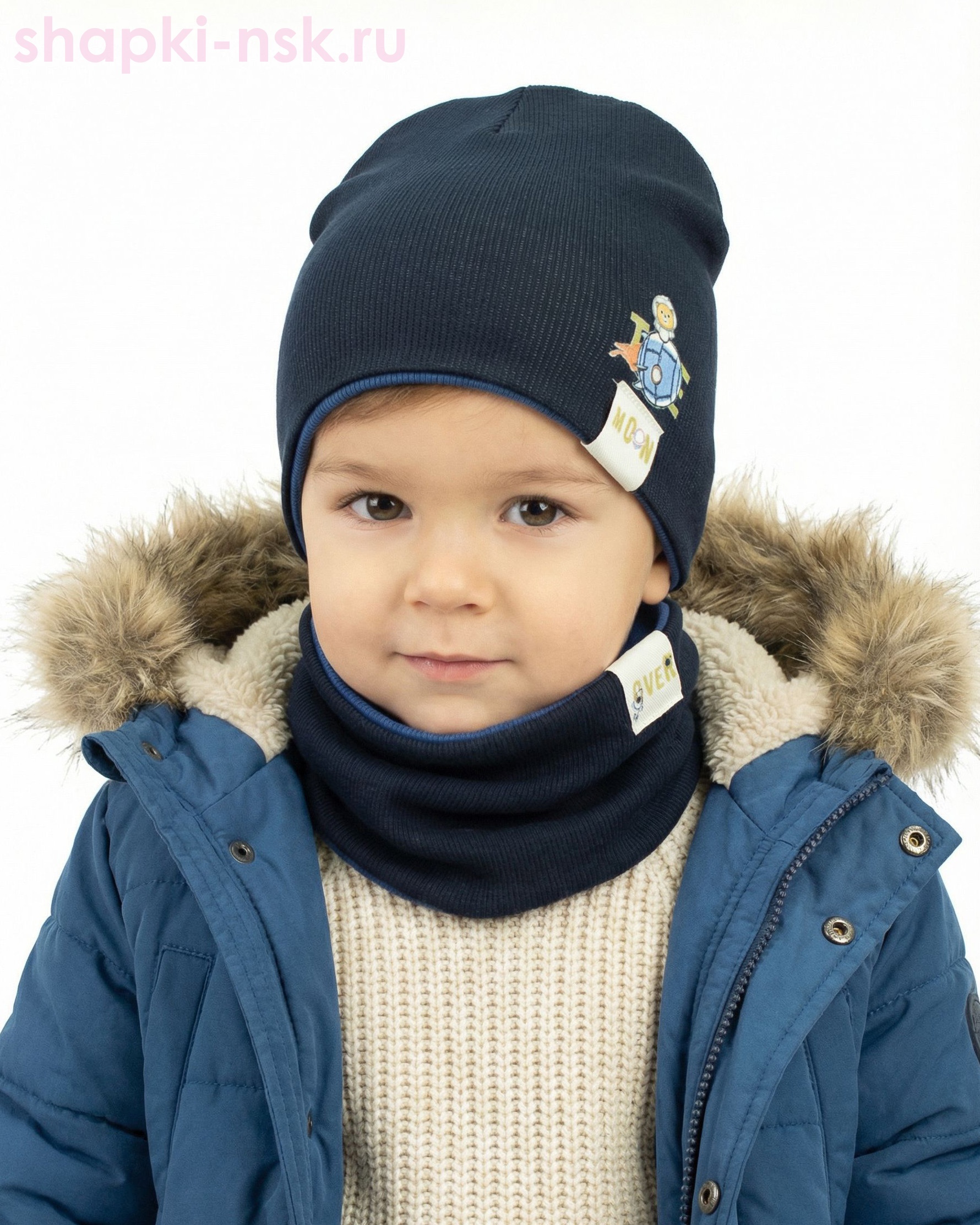 03-7-CT Комплект (шапка+снуд) (46-48)