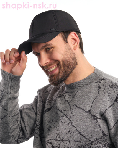 Модель: 011.11200 Бейсболка мужская (55-60), Цвет: черный 011.11200 Бейсболка мужская (55-60) - Шапки-НСК. Головные уборы оптом и в розницу.