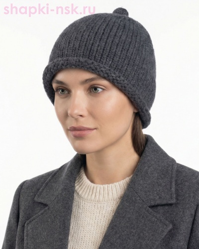 1247 WH Шапка женская (56-58) - Шапки-НСК. Головные уборы оптом и в розницу.