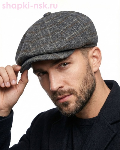 041-32 Кепка мужская (56-62) - Шапки-НСК. Головные уборы оптом и в розницу.
